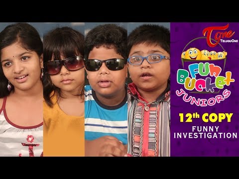 Fun Bucket JUNIORS | Episode 12 | Funny Investigation | Comedy Web Series | TeluguOne Video