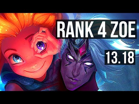 ZOE vs VARUS (MID) | 8/0/5, Rank 4 Zoe, Legendary | NA Challenger | 13.18