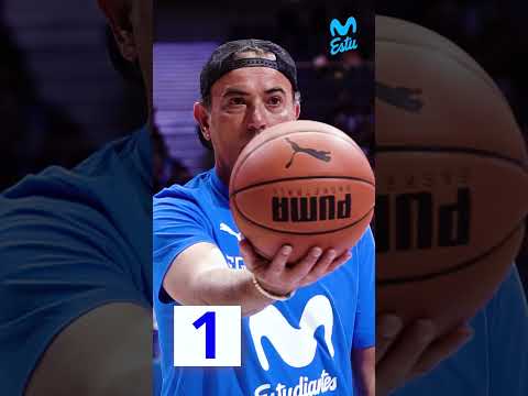 A por el récord de TIROS DE ESPALDAS DESDE EL CENTRO. Iyi Martín - Speakerman - Movistar Estudiantes