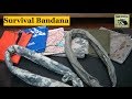 Survival Bandana 40 Uses
