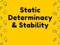 Static Determinacy and Stability Calculator Video
