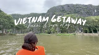 Vietnam Vlog 🇻🇳 | Hanoi day tour to Ninh binh, boat ride, night market, cafes