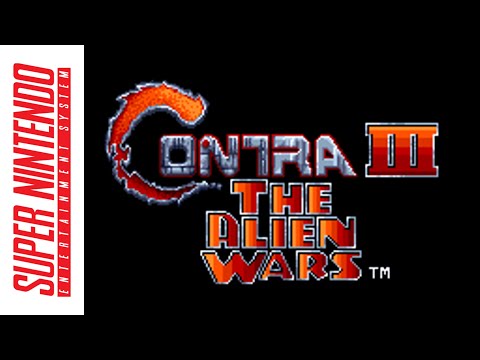 [SNES] Contra III: The Alien Wars (1992) Longplay (2 Players)