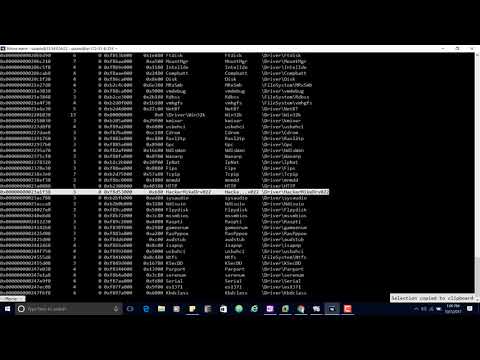 Analyzing DKOM rootkit in Memory Forensics