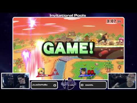 JoJoDaHoBo (Toon Link) vs DAMN. (Ryu) - Orbitar Stars Invitational - Pools