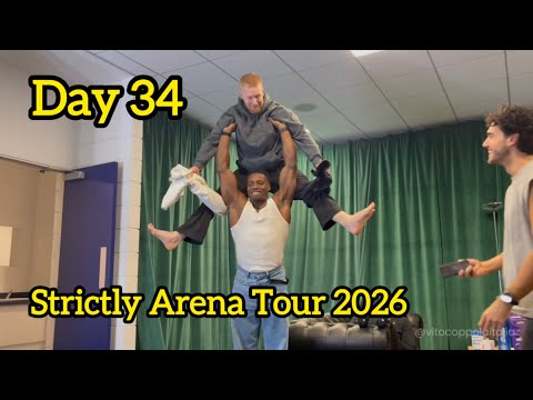 Strictly Arena Tour 2026 VLOG - day 34/ Vito Coppola