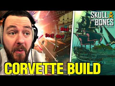 🚀 CORVETTE destroys EVERYTHING! Best Boss Killer Build | Skull & Bones