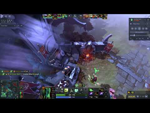 DotA 2 - Necrophos - A hard game with a ruiner, comeback