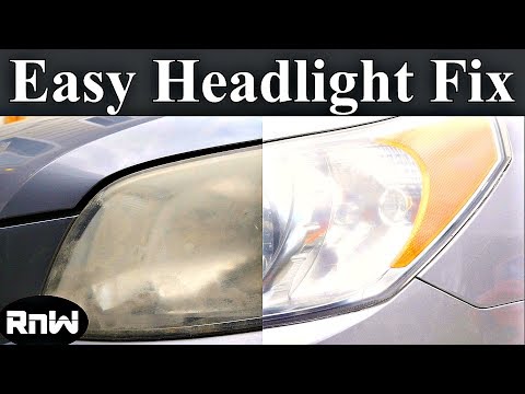 Ultimate Guide on How to Restore Headlights - To an Amazing Like New Condition Video