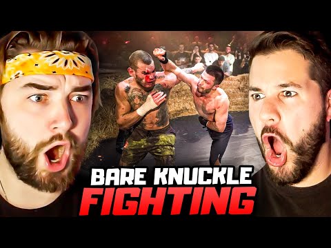 KingWoolz Reacts to BARE KNUCKLE KNOCKOUTS w/ Mike!! (WAGER MATCH)