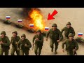 Hundreds Of Russian Tanks Annihilated In A Single Devastating Strike