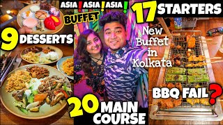 Asia Asia Asia Buffet at ₹749 🔥| Best Buffet in Kolkata | First Ever Street Style Buffet in Kolkata