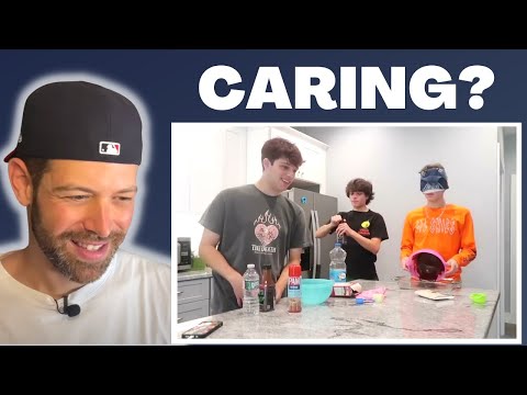 Sturniolo Triplets’ Communication Skills - Analysis | Matt Bakes Blindfolded 6