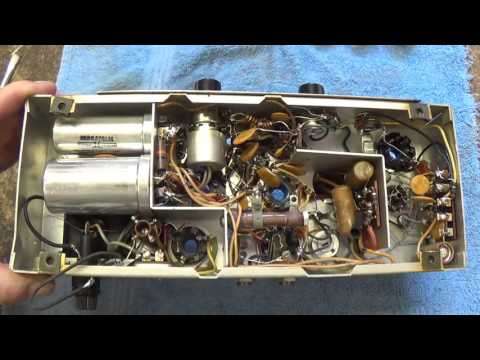 Bell & Howell Filmosound 385 Amp Conversion for Guitar Use, Part 1