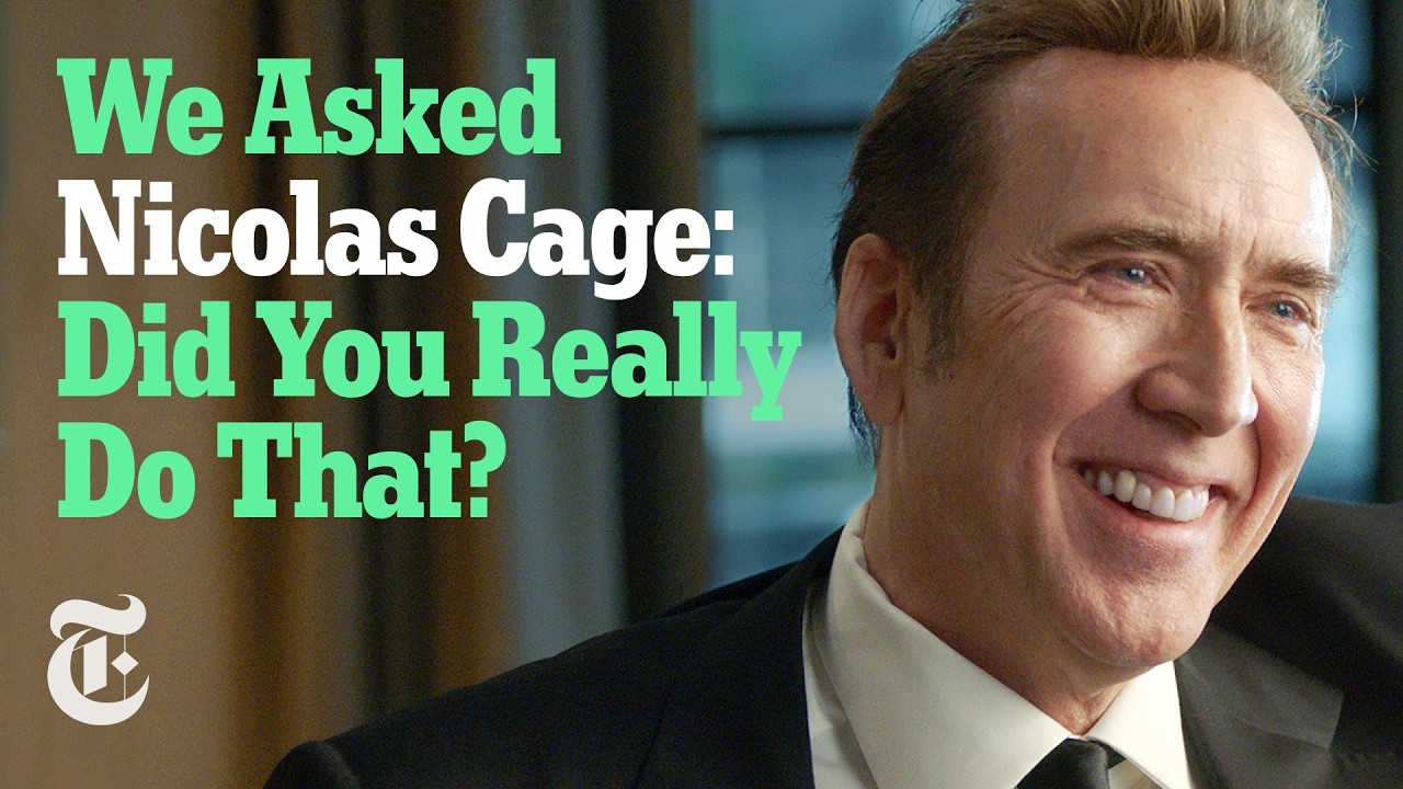 Only Nicolas Cage Could Tell Stories Like These | The Interview
