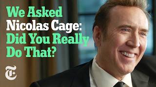 Only Nicolas Cage Could Tell Stories Like These | The Interview