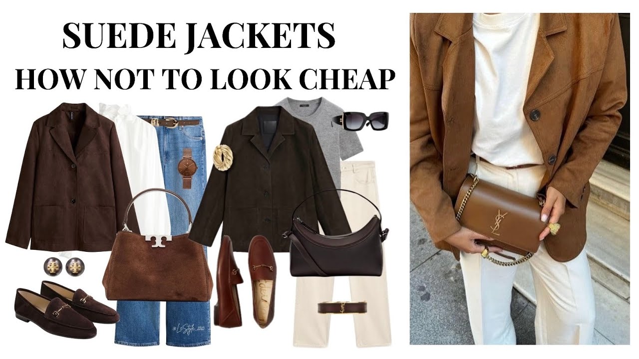 Why Suede Jackets Look Cheap on Most Women