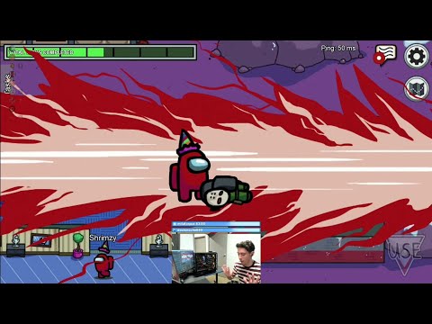 TGLTN losing his s*it playing Among Us with other streamers !