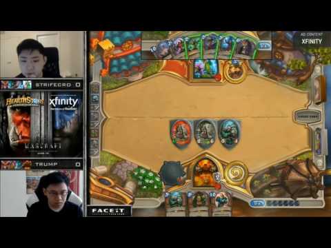 Strifecro vs Trump Hearthstone Invitational Presented by XFINITY