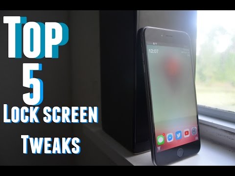 Top 5 Lock Screen Cydia Jailbreak Tweaks For IOS 9.2.1 - 9.3.3