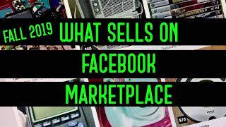 What to Sell on Facebook Marketplace - How to Make Money Selling Locally on FB - Fall Update