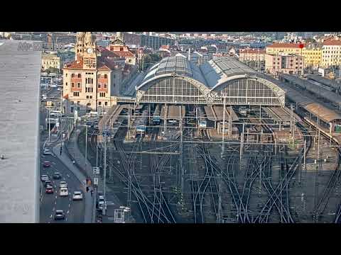 Archivní hlášení Praha hlavní nádraží - R 756 + Hlášení zkoušky rozhlasu s Kačenou, 19.9.2022