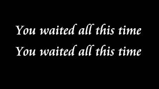 Joe Jonas- All this time lyrics