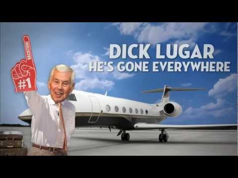 Dick Lugar ”Jet Set” Attack Ad