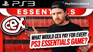 What Would CeX Pay for EVERY PS3 Essentials Game?