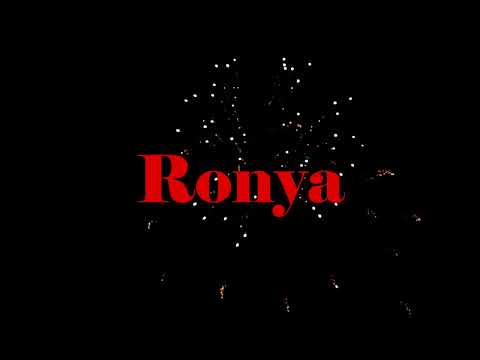 Happy Birthday Ronya - Geburtstagslied für Ronya