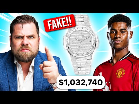 Watch Expert Exposes Marcus Rashford's FAKE $1M Patek Philippe Watch
