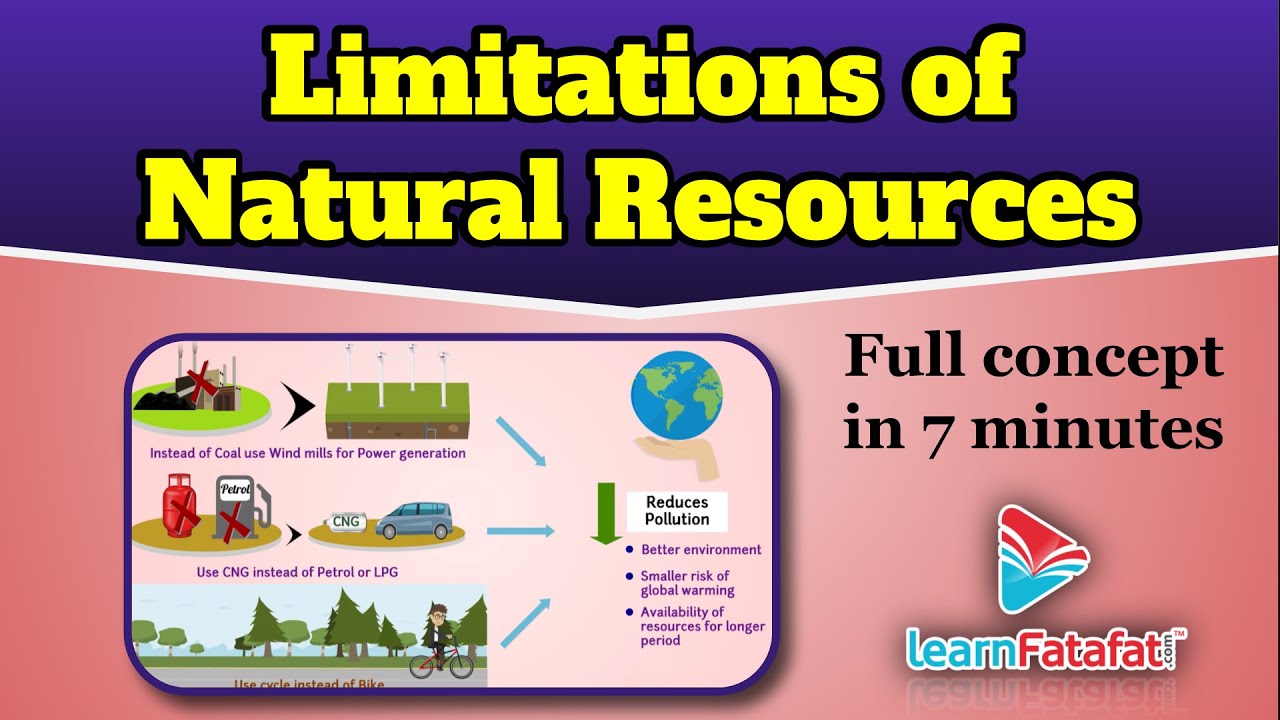 Class 8 Science Coal and Petroleum - Limitations of Natural Resources - LearnFatafat