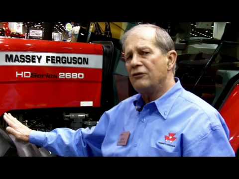 Massey Ferguson HD Series 2600 Utility Tractor debuts at NFMS 2010(MF 2680 Cab Model)