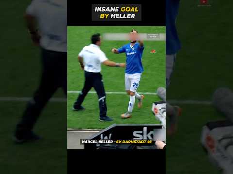 ⚽🔴MARCEL HELLER! Screamer Goal for Darmstadt in Bundesliga #Bundesliga #Fussball #Shorts