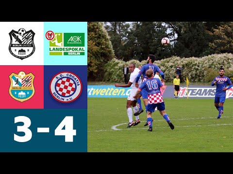 AOK-Landespokal 19/20 3. Runde - Berlin United vs. S.D. Croatia