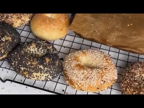 THE BEST Sourdough Bagel Recipe!