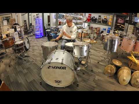 Sonor SQ2 2022 - Silver Sparkle Lacquer image 13