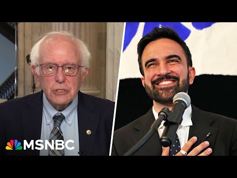 'Brilliant campaign': Bernie Sanders reacts to Zohran Mamdani's primary win 