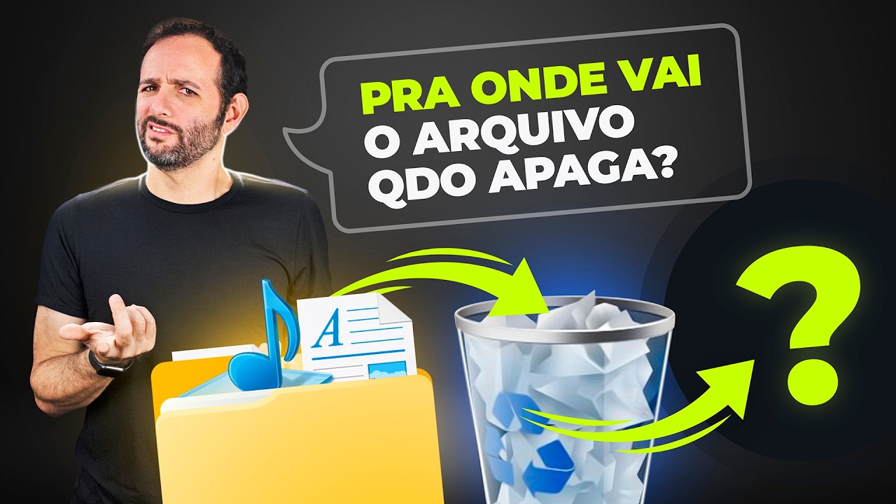 PARA onde vão os arquivos APAGADOS?