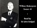 Sonnet 40 by William Shakespeare - Read by John ...