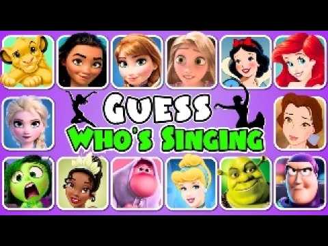 Guess Top 100+ DISNEY Songs! 🎙️🌈🎶 Guess Who's Singing | Inside Out 2, Moana, Elsa, Rapunzel