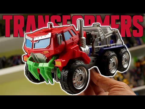 When Hasbro KO Upscaled Their Own Stuff| #transformers Prime Beast Hunters Voyager Optimus Prime