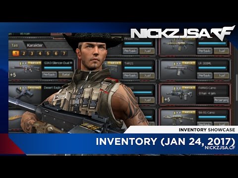 NickzJSA's Inventory (Jan 24, 2017) | CROSSFIRE Indonesia 2.0