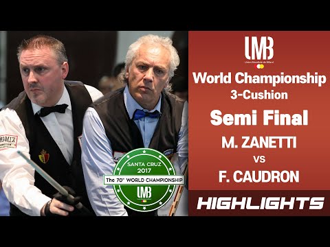 Semi Final - 프레드릭 쿠드롱 Frédéric CAUDRON vs 마르코 자네티 Marco ZANETTI. H/L