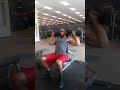 100 lb Dumbbell Shoulder Press PR!!