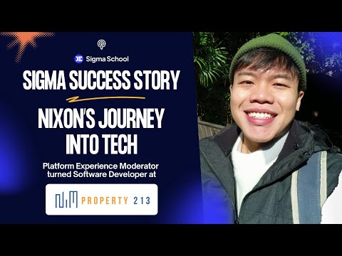 From 0 Coding Background to Full-Time Developer: Nixon's Journey with Sigmaschool