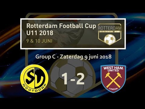 20180609 Rotterdam Football Cup U11 2018 - SV Nootdorp JO11-1 - West Ham United 1-2