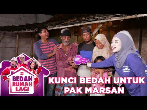 Haru Keluarga Pak Marsan Ketika Dapat Kunci Bedah - Bedah Rumah Lagi