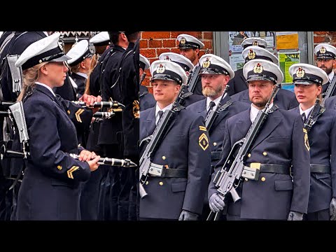 Helenenmarsch 17.08.2023 Marinemusikkorps Wilhelmshaven Gelöbnis Marktplatz Plön - Bundeswehr