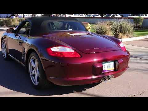 2005-2008 Porsche Boxster featured with Billy Boat Exhaust